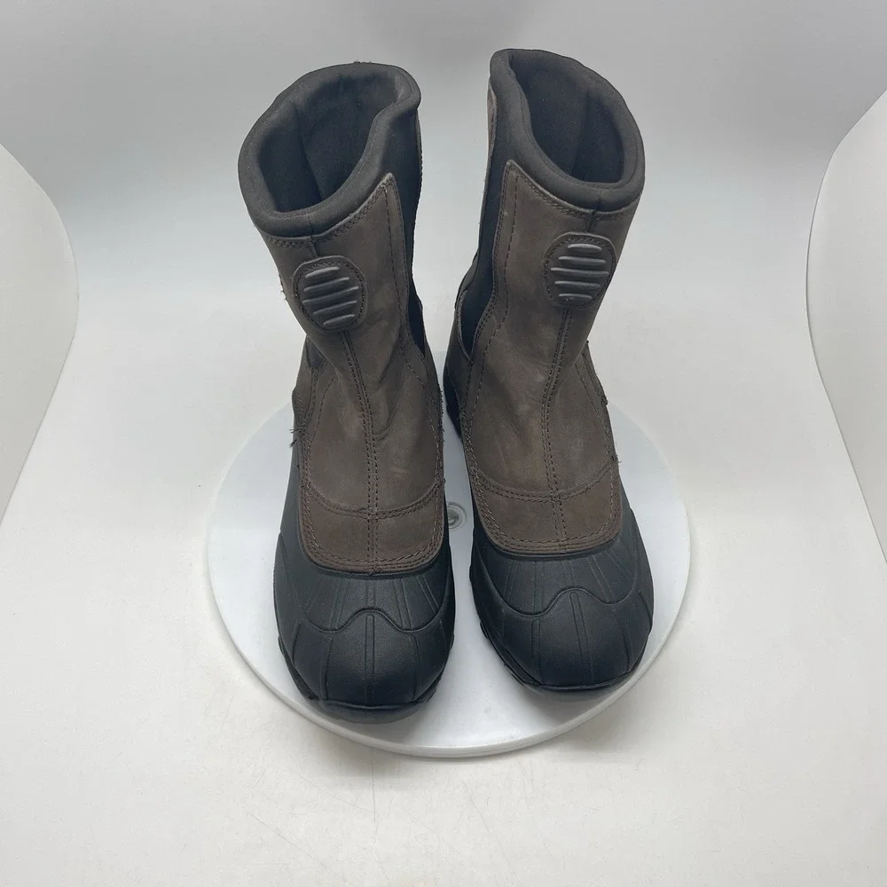 L.L. Bean Storm Chaser‎ Boots Mens 7 M Black TEK 2.5 Waterproof Side Zip 258402
